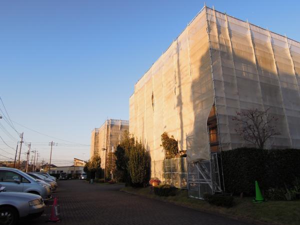 Local appearance photo. Outer wall large-scale repairs in!