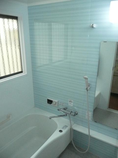 Bathroom. It is a renovated bathroom.
