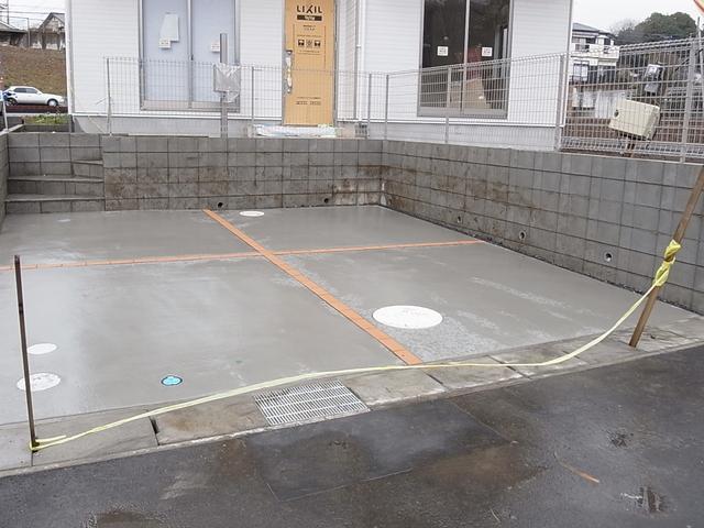 Parking lot. Parking space