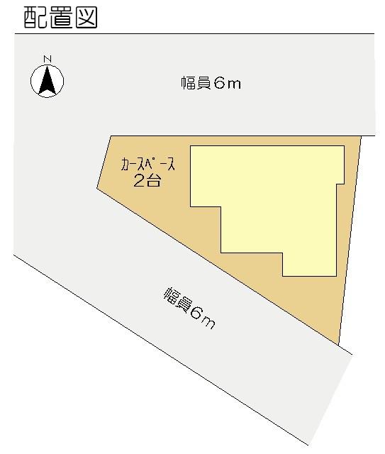 Compartment figure. 24.5 million yen, 4LDK, Land area 118.7 sq m , Building area 97.7 sq m