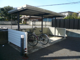 Other common areas. There is also bicycle parking.