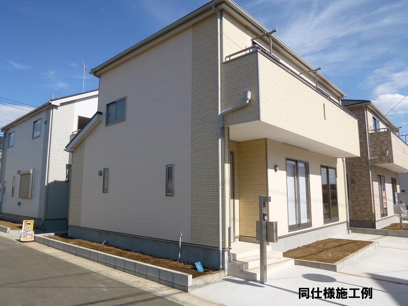 Rendering (appearance).  ☆ Site about 49 square meters ☆  ◆ A quiet residential area ◆ Strength outside of the wall material "Dairaito" use (The photo shows construction cases)