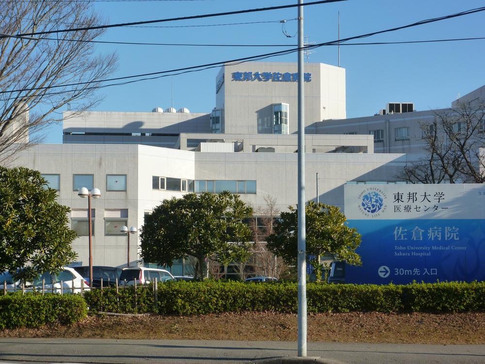Local guide map. Toho University Sakura hospital