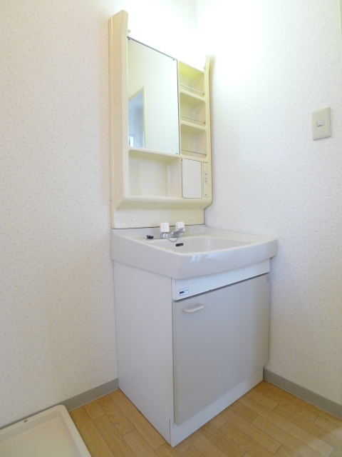 Washroom. illumination ・ With storage of independent wash basin!