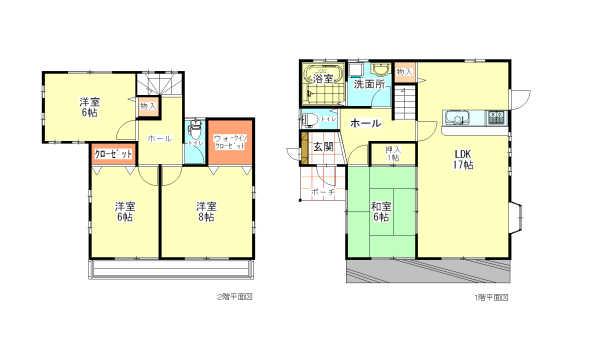 Floor plan. 26,800,000 yen, 4LDK, Land area 200 sq m , Building area 103.09 sq m about 31 square meters, 4LDK