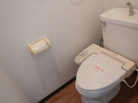 Toilet. It is cleaning warm toilet seat. When there is, it is convenient