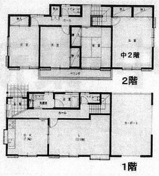Floor plan. 9.8 million yen, 4LDK, Land area 167.04 sq m , Building area 134.97 sq m