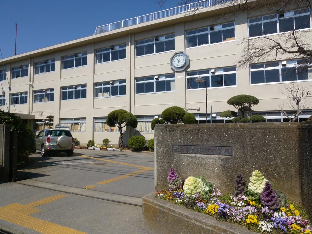 Junior high school. Shizu until junior high school 500m