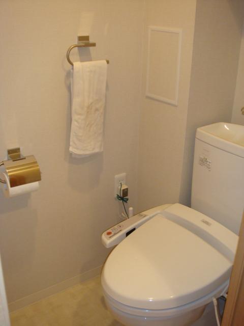 Toilet. Of course Washlet equipped