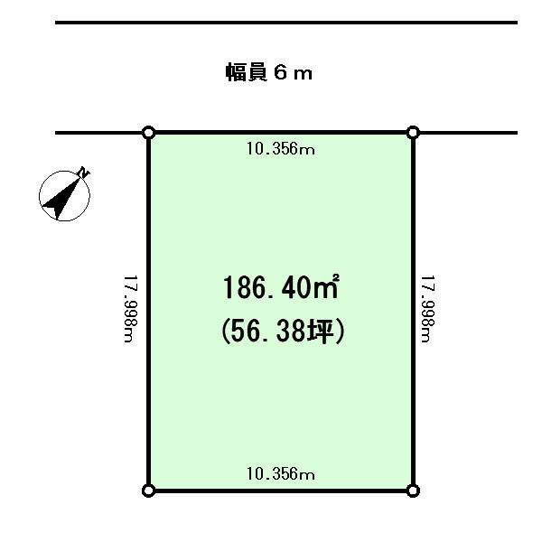 Compartment figure. 25,800,000 yen, 4LDK, Land area 186.4 sq m , Building area 129.86 sq m