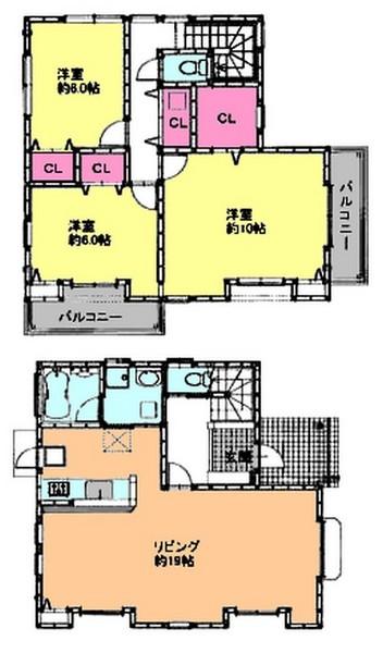 Floor plan. 28.8 million yen, 3LDK + S (storeroom), Land area 165.02 sq m , If the building area 110.12 sq m drawings and the present situation is different will honor the current state