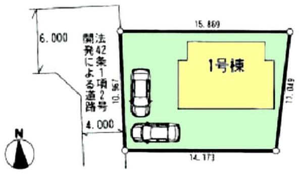 Compartment figure. 20.8 million yen, 4LDK + S (storeroom), Land area 164.78 sq m , Building area 101.65 sq m