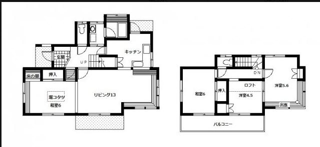 Floor plan. 11.8 million yen, 4LDK, Land area 343.48 sq m , Building area 92.12 sq m
