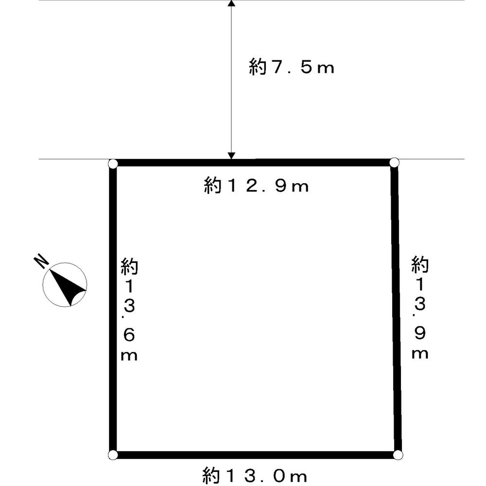 Compartment figure. Land price 15.8 million yen, Land area 179.74 sq m