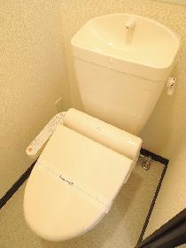 Toilet. With warm water washing toilet seat function