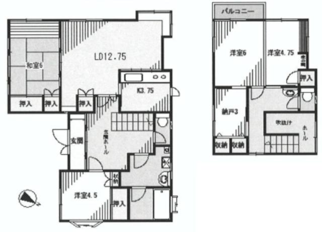 Floor plan. 15.3 million yen, 4LDK + S (storeroom), Land area 167.5 sq m , Building area 115.93 sq m