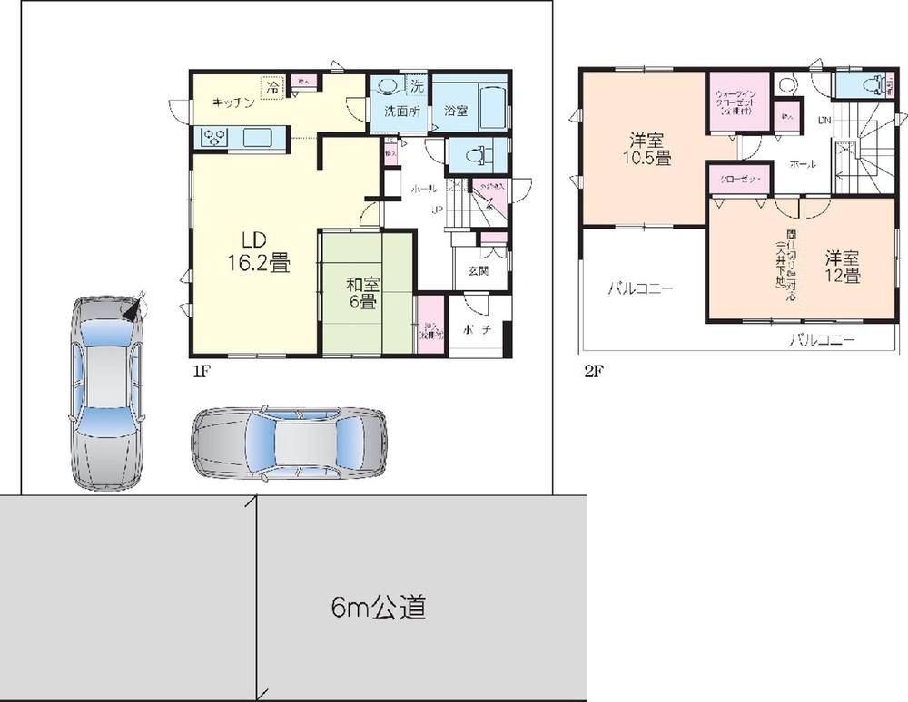 Floor plan. 29,300,000 yen, 3LDK, Land area 215.2 sq m , Building area 127.52 sq m