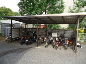 Other common areas. There are bicycle parking lot.