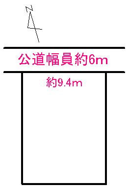 Compartment figure. Land price 8.4 million yen, Land area 195 sq m site layout