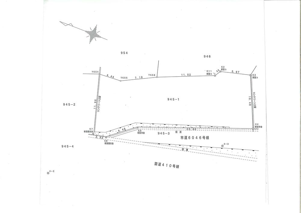 Compartment figure. Land price 8 million yen, Land area 316.19 sq m