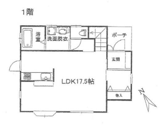 Floor plan. 13,900,000 yen, 3LDK, Land area 184.08 sq m , Building area 93.57 sq m