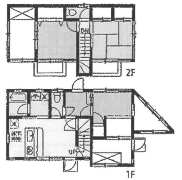 Floor plan. 5.6 million yen, 3DK, Land area 154.3 sq m , Building area 72.86 sq m