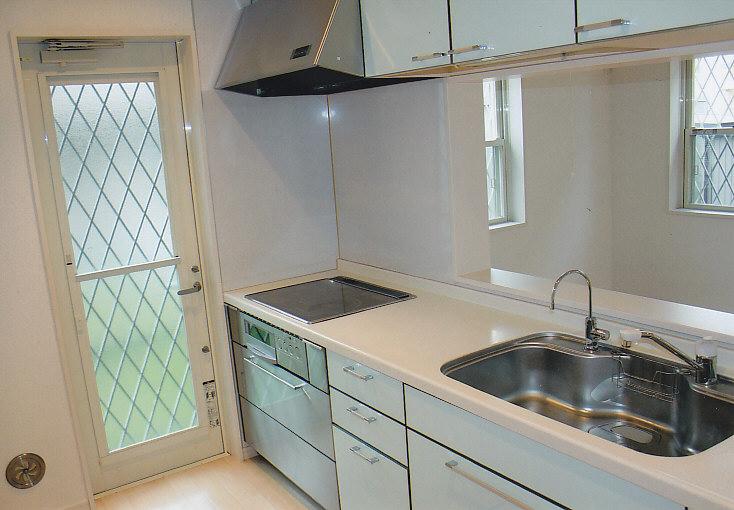Kitchen. Bright design of the kitchen