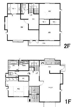 Floor plan. 15.3 million yen, 4LDK, Land area 230.68 sq m , Building area 123.08 sq m floor plan
