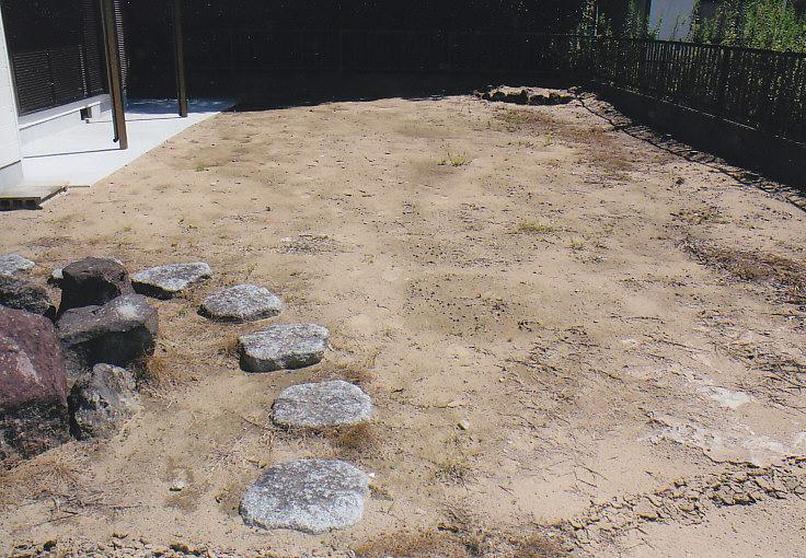 Garden. South side of the large garden