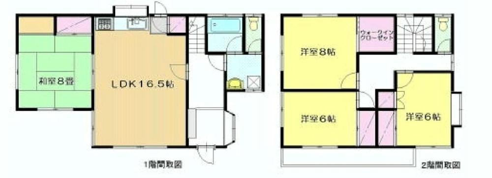 Floor plan. 10 million yen, 4LDK, Land area 153.64 sq m , Building area 115.67 sq m