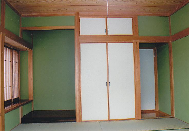 Other introspection. Alcove with a Japanese-style