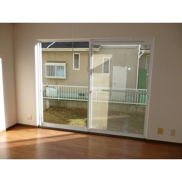 Non-living room. "Living room window (easy to take window of daylight)"