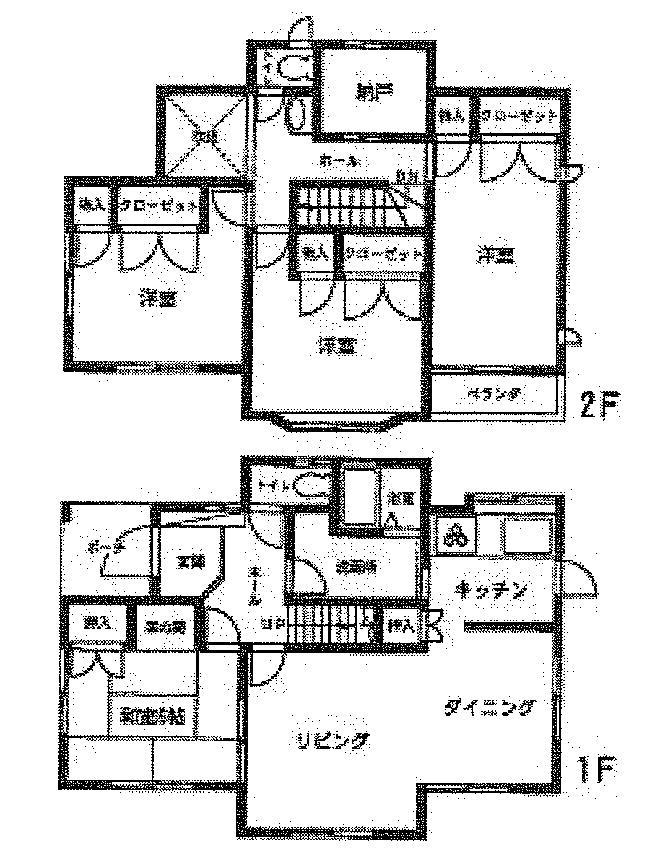 Floor plan. 7.8 million yen, 4LDK + S (storeroom), Land area 141.8 sq m , Building area 112.61 sq m