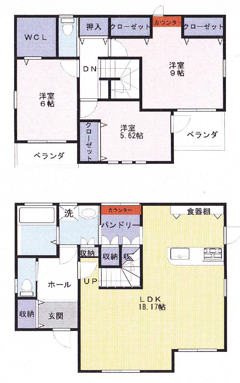 Floor plan. 23.8 million yen, 3LDK, Land area 200.3 sq m , Building area 103.7 sq m 3LDK