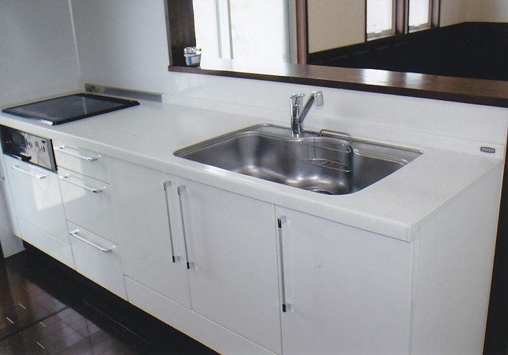 Kitchen. Bright design of the kitchen