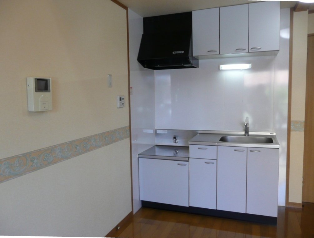 Kitchen. You can put two-burner stove.