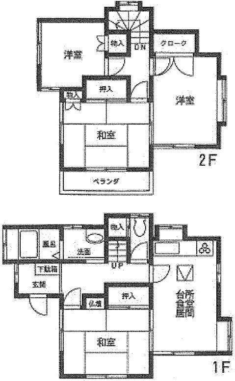 Floor plan. 6.5 million yen, 4LDK, Land area 140.07 sq m , Building area 76.17 sq m