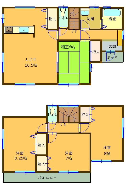 Floor plan. Here is a local guide map.