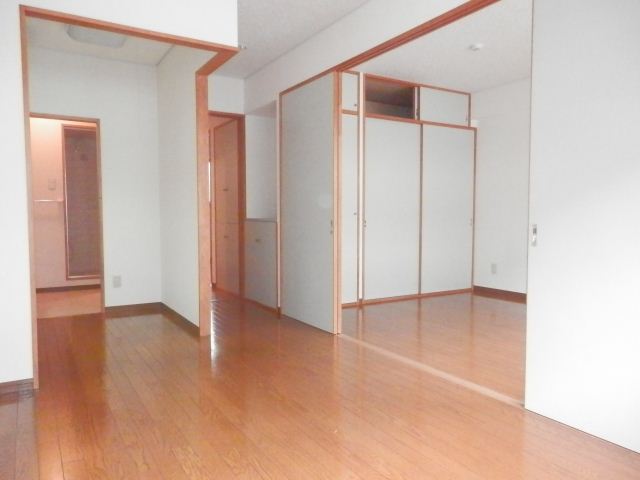 Living and room. Kitchen as seen from the veranda side.