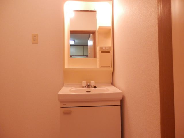 Washroom. It is convenient to wash basin is.