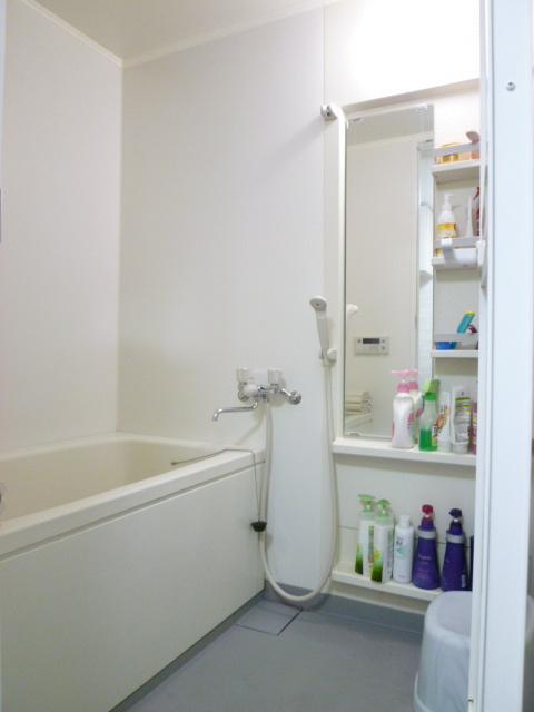 Bathroom. Unit bath that cleanliness was a white tones.