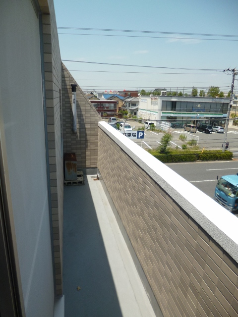 Balcony. Spacious balcony