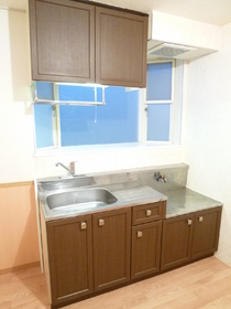 Kitchen. It is convenient not ac- cumulate also smell if there is a window near the kitchen!
