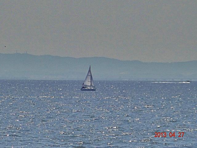 Other Environmental Photo. 3720m opposite shore is towards Ichihara to the sea of ​​Takas Seaside Park off the coast. In the sparkling sunshine, Cycling Ya, A walk! !
