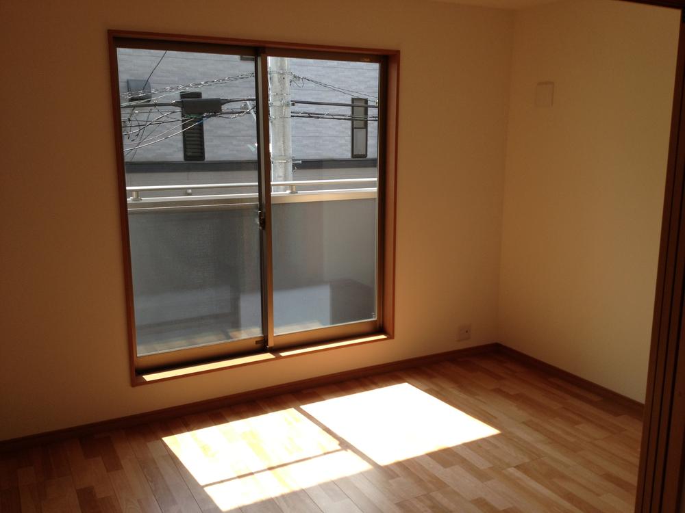 Non-living room. Sunny space shine in a bright light from the south