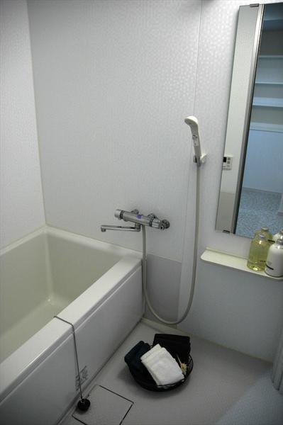 Bathroom. It is the bath in which the white-toned.