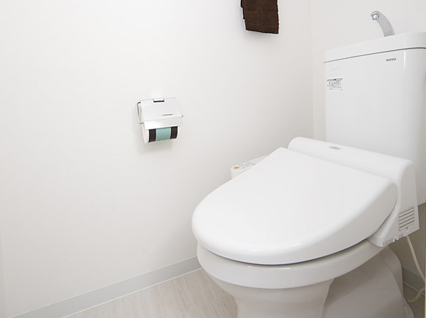 Interior.  [Washlet toilet] Washlet toilet stylish design. Clean, safe and easy-to-use type.
