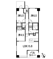 Floor: 3LDK, occupied area: 68.84 sq m, Price: TBD