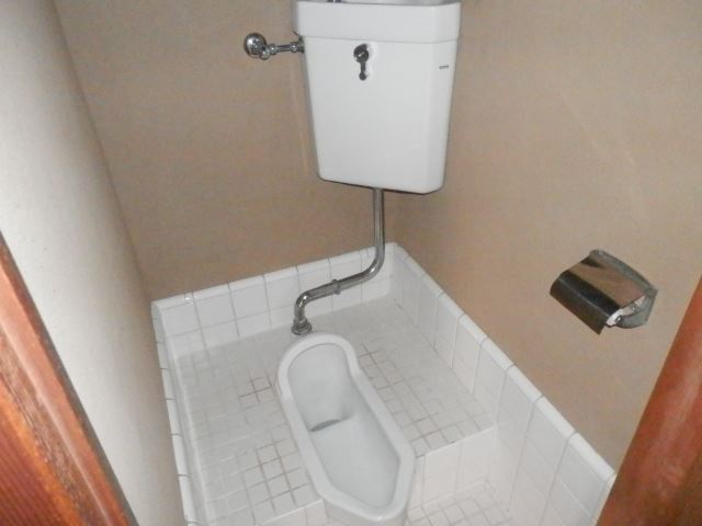 Toilet. It is old-fashioned toilet