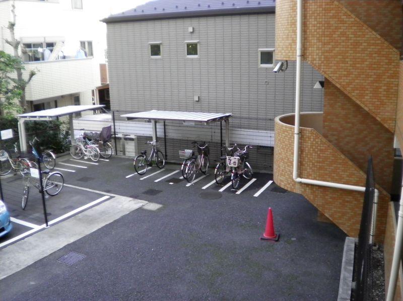 Other local. Bicycle-parking space